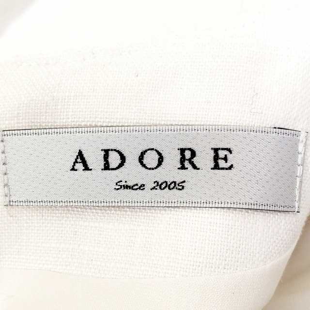 アドーア ADORE スカートセットアップ レディース 美品 - 白【中古