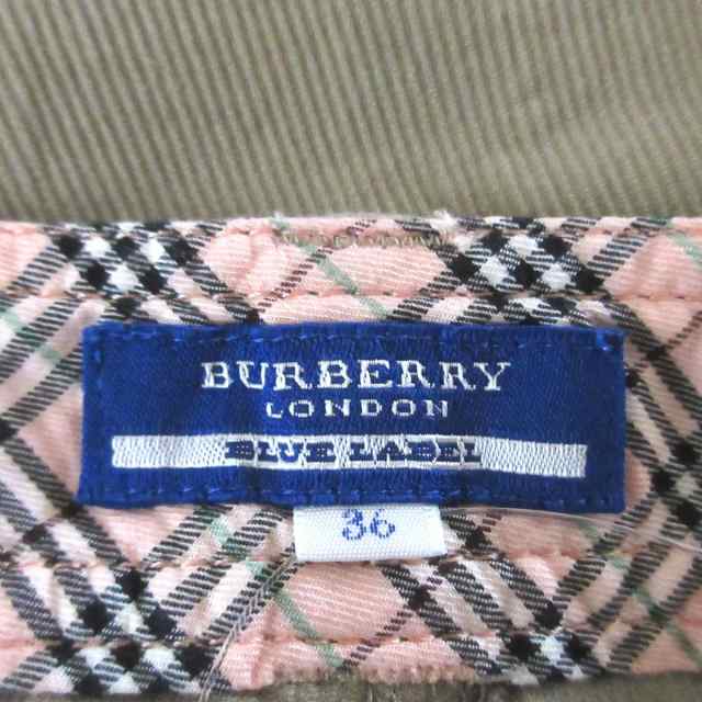 バーバリーブルーレーベル Burberry Blue Label パンツ サイズ36 S