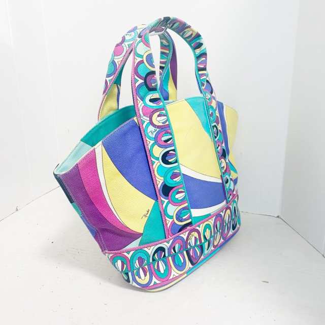 EMILIO PUCCI キャンバストート 美品 - トートバッグ