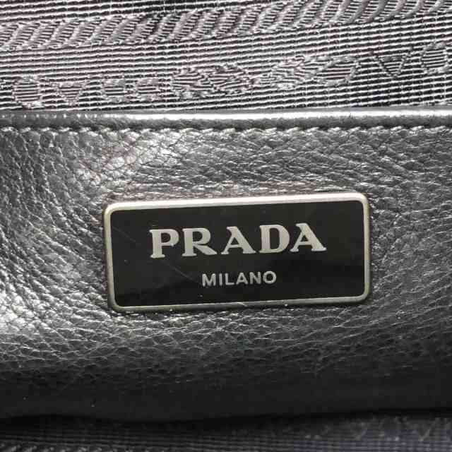 プラダ PRADA ハンドバッグ レディース - BN2665 ダークブラウン×黒