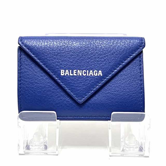 バレンシアガ BALENCIAGA 3つ折り財布 レディース ペーパーミニ