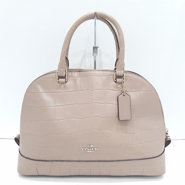 コーチ COACH ハンドバッグ レディース - F37264 ベージュ レザー