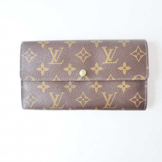 ルイヴィトン LOUIS VUITTON 長財布 モノグラム レディース ポシェットポルトモネクレディ M61725(旧型)  -【中古】20231031｜au PAY マーケット