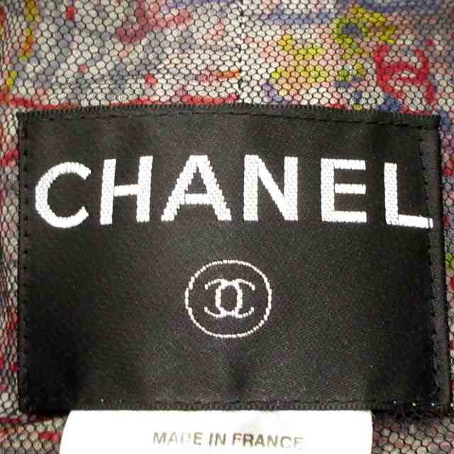 シャネル CHANEL ジャケット サイズ46 XL レディース 美品 - P25300 黒