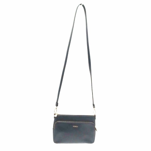 フルラ FURLA ショルダーバッグ レディース 美品 - 黒 ミニバッグ ...