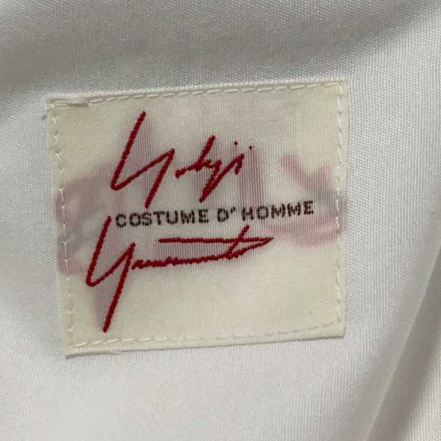 ヨウジヤマモト yohjiyamamoto 半袖シャツ サイズ2 M メンズ 美品 - 白