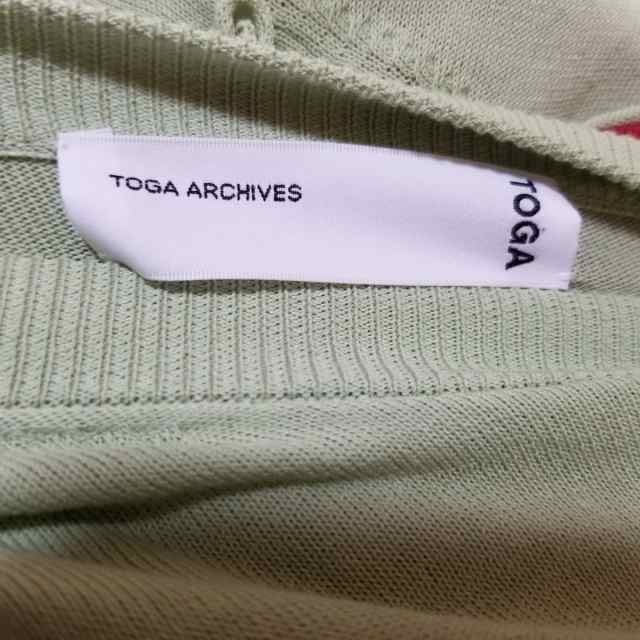 トーガ TOGA 長袖セーター サイズ36 S レディース 美品 TOGA ARCHIVES ライトグリーン×レッド×マルチ【中古】20231108