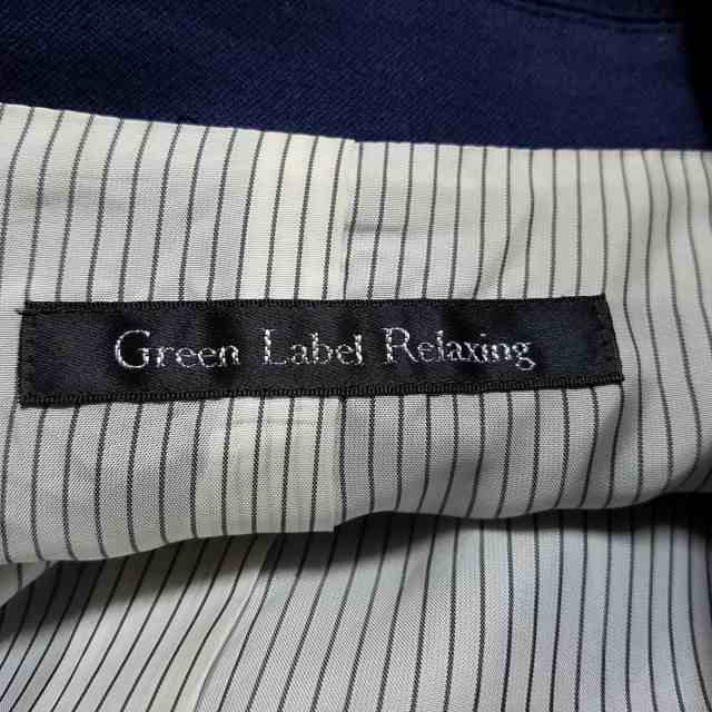 Green label relaxing パンツスーツ38 ネイビー-