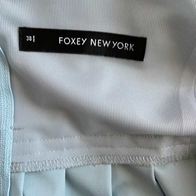 foxy New York 38サイズ 淡いブルー 膝丈レディース - www.dibrass.com