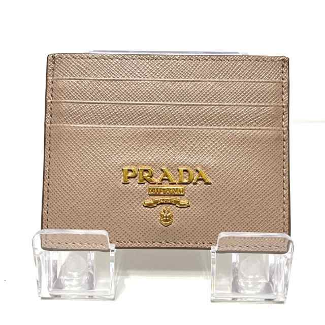 プラダ PRADA カードケース レディース - 1MC025 ベージュ