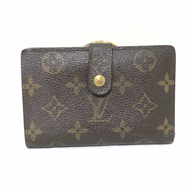 ルイヴィトン LOUIS VUITTON 2つ折り財布 モノグラム レディース