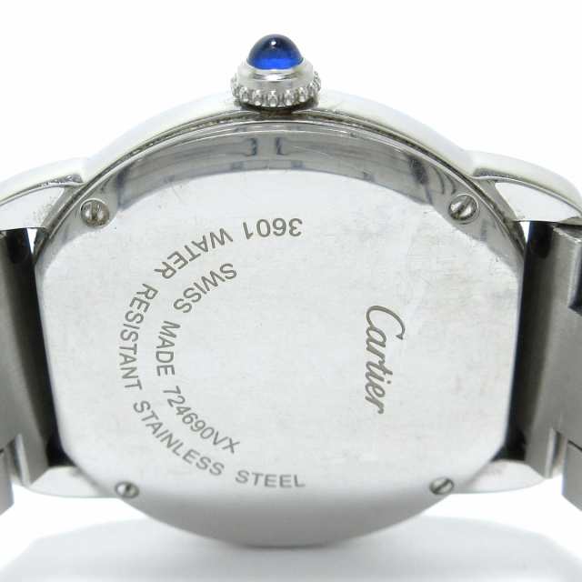 カルティエ Cartier 腕時計 ロンドソロSM W6701004 レディース SS ...