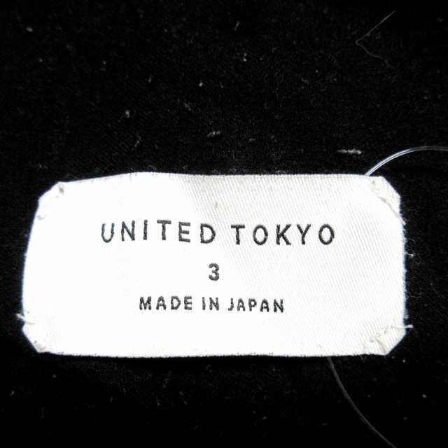 ユナイテッド トウキョウ UNITED TOKYO パンツ サイズ3 L メンズ - 黒