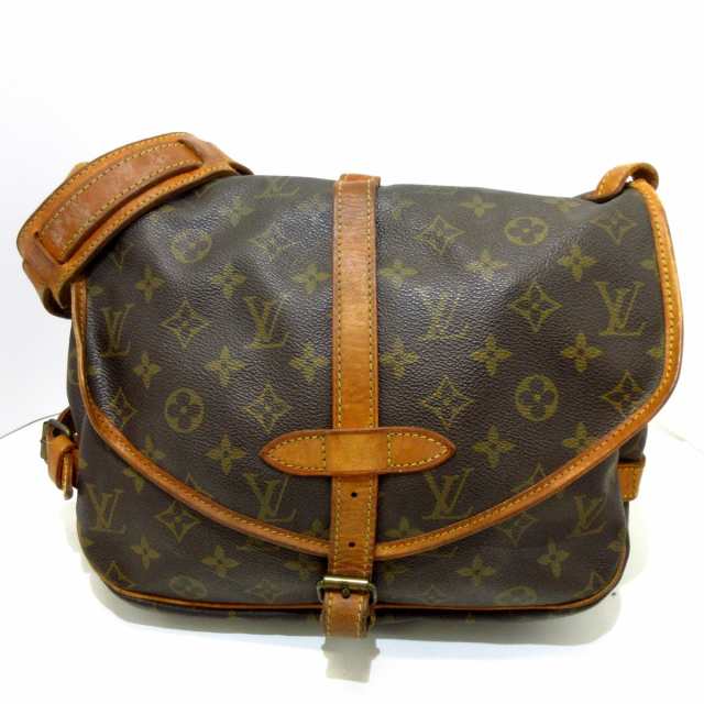 ルイ・ヴィトン LOUIS VUITTON ソミュール30 M42256 モノグラムキャンバス レディース ショルダーバッグ