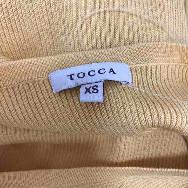 トッカ TOCCA カーディガン サイズXS レディース - オレンジ 長袖
