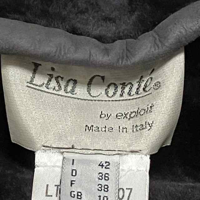 リサ コンテ LISA CONTE' コート サイズI42 M レディース - グレー