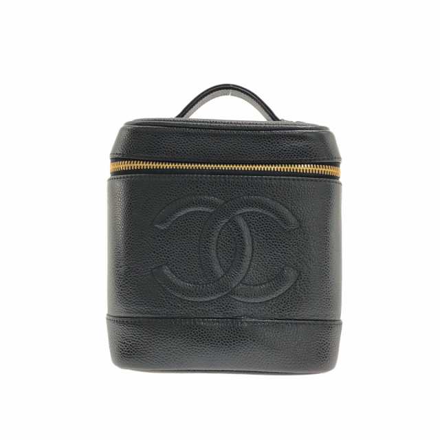 シャネル CHANEL バニティバッグ レディース - A01998 黒 ゴールド金具