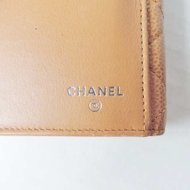 シャネル CHANEL 長財布 レディース マトラッセ ブラウン ココマーク