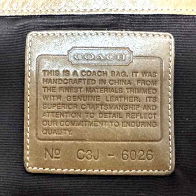 コーチ COACH ショルダーバッグ レディース 美品 ミニシグネチャー