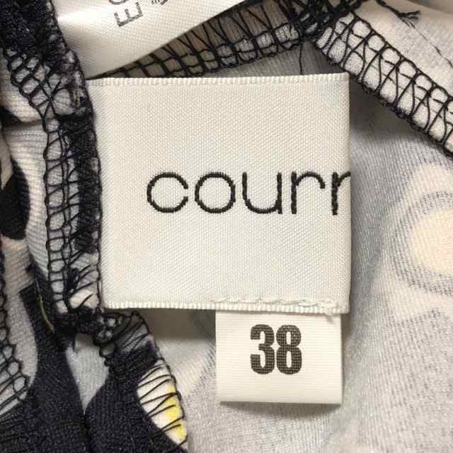 クレージュ COURREGES ワンピース サイズ38 M レディース - 黒×グレー