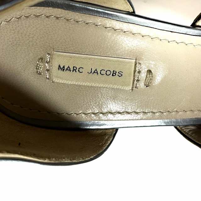 マークジェイコブス MARC JACOBS パンプス 37 レディース - グレー