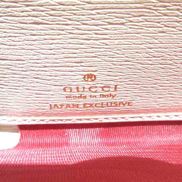 グッチ GUCCI 長財布 レディース 美品 ダイアナ 658634 アイボリー