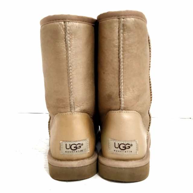 アグ UGG ショートブーツ W7 レディース クラシックショートメタリック