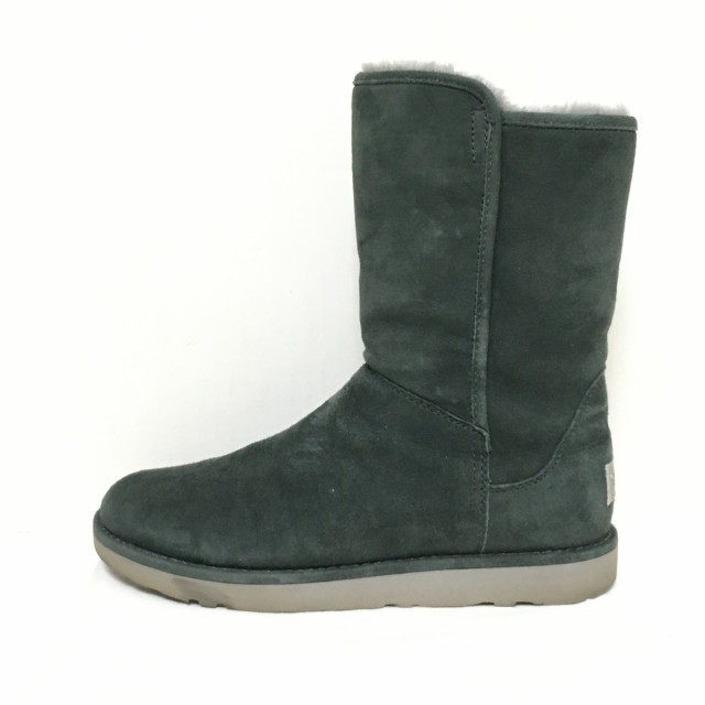 アグ UGG ショートブーツ 24 レディース アブリーショート2 1016589 ブルーグレー ムートン【中古】20231022｜au PAY  マーケット