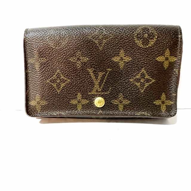 ルイヴィトン Louis Vuitton モノグラム ポルトモネビエトレゾール