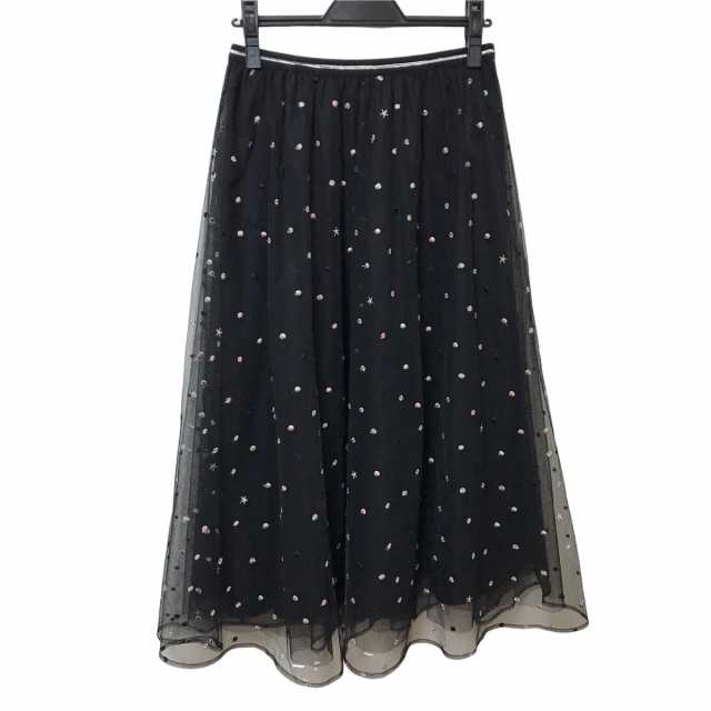 ローズティアラ ロングスカート サイズ38 M レディース 美品 - 黒 ...