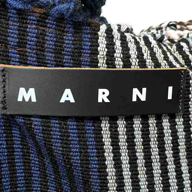 マルニ MARNI トートバッグ レディース - ダークブラウン×黒×マルチ