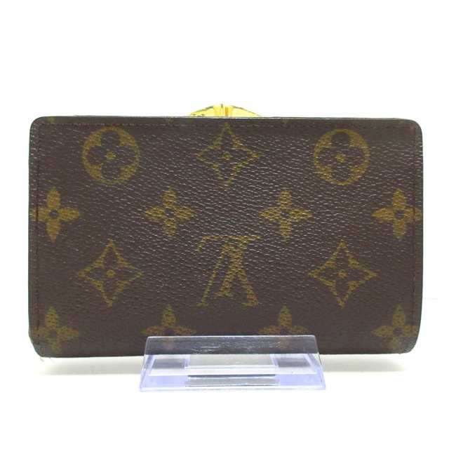 ルイヴィトン LOUIS VUITTON 2つ折り財布 モノグラム レディース ポルト モネ・ビエ ヴィエノワ M61663 【中古】20231119の通販は【日本一安い価格】