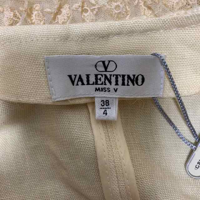 バレンチノ VALENTINO ワンピーススーツ レディース 美品 - アイボリー