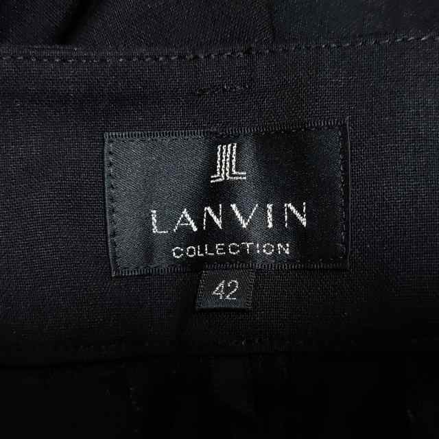 LANVIN COLLECTION パンツ（その他） 42(M位) 黒春夏ポケット