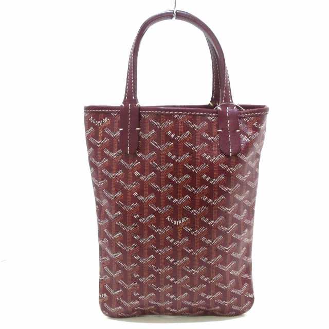 ゴヤール GOYARD トートバッグ レディース ポワティエ ボルドー