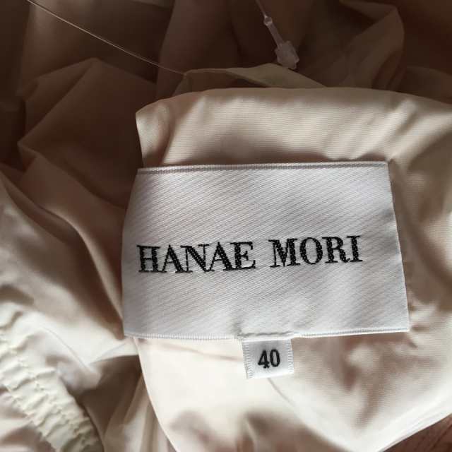 ハナエモリ HANAE MORI コート サイズ40 M レディース - ピンクベージュ 長袖/春/秋【中古】20231119