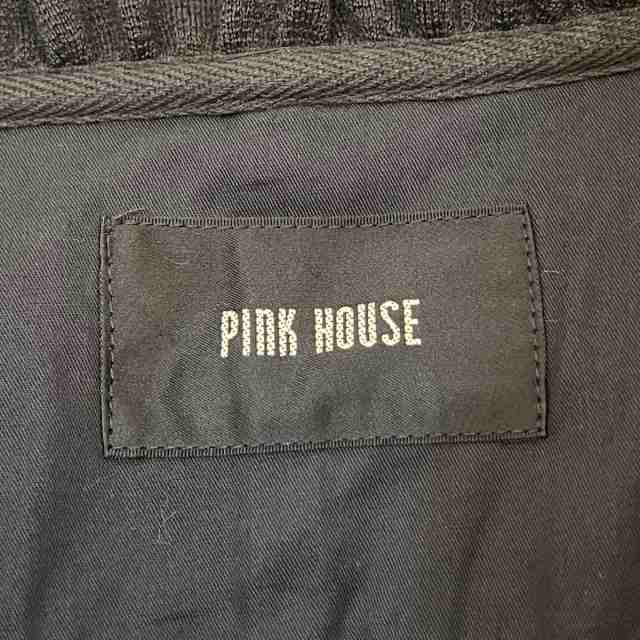 ピンクハウス PINK HOUSE コート レディース 美品 - 黒 長袖/春/秋