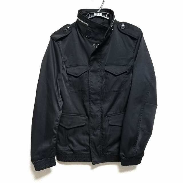 ribbonのお洋服jun hashimoto nano LIBRARY blouson BLACK