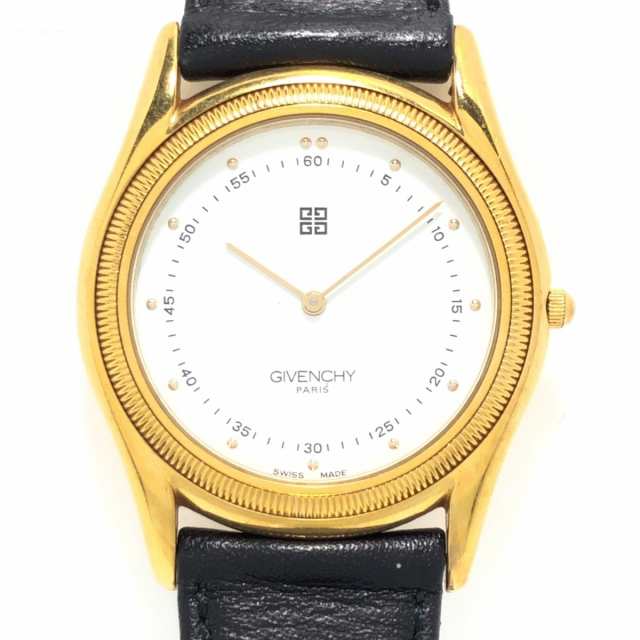 ジバンシー GIVENCHY 腕時計 - 5.491.0.0.13 ボーイズ 社外ベルト 白【中古】20231128｜au PAY マーケット