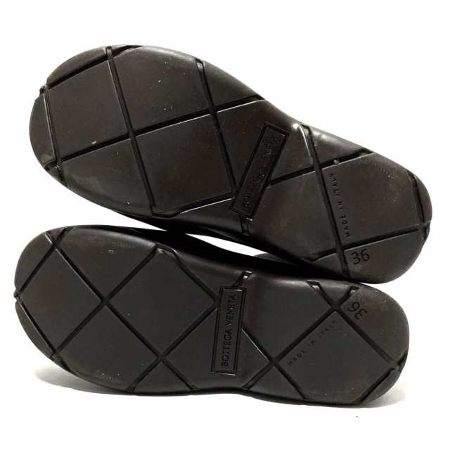 ボッテガヴェネタ BOTTEGA VENETA レインブーツ 36 レディース