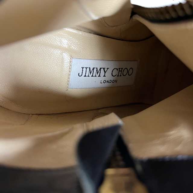 ジミーチュウ JIMMY CHOO ショートブーツ 35 1/2 レディース - 黒