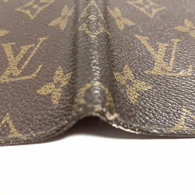 ルイヴィトン LOUIS VUITTON 手帳 モノグラム レディース ポケット