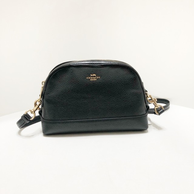 コーチ COACH ショルダーバッグ バッグ レザー 黒 ブラック F76673約24cmタテ