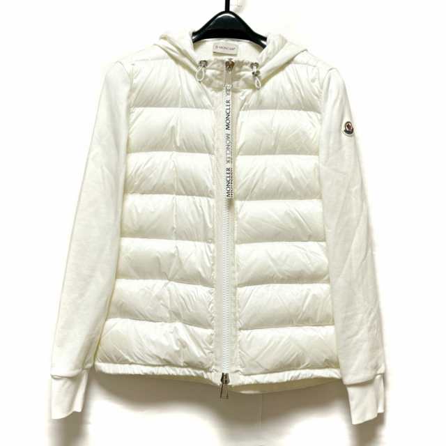 モンクレール MONCLER ブルゾン サイズS レディース 美品 MAGLIA CARDIGAN(マグリアカーディガン)  アイボリー【中古】20231205｜au PAY マーケット