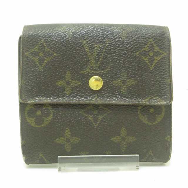 ルイヴィトン LOUIS VUITTON Wホック財布 モノグラム レディース ...