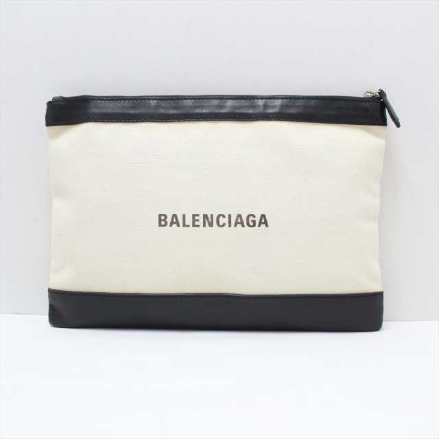 バレンシアガ BALENCIAGA クラッチバッグ レディース ネイビークリップ