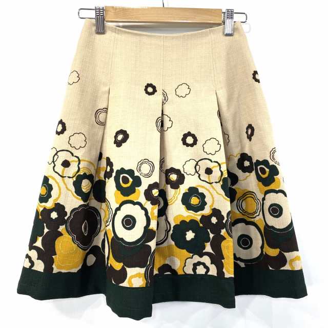 エムズグレイシー スカート サイズ38 M レディース 美品 - ベージュ ...