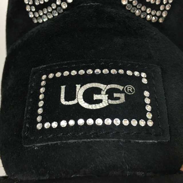 アグ UGG ショートブーツ 25 レディース クラシックミニ クリスタル