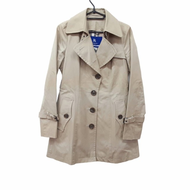 バーバリーブルーレーベル Burberry Blue Label トレンチコート サイズ38 M レディース 美品 - ベージュ  長袖/春【中古】20231205｜au PAY マーケット