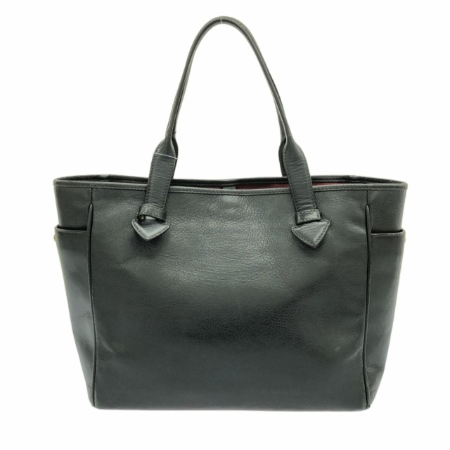 ロエベ LOEWE トートバッグ レディース ヘリテージ 377.79.751 黒 レザー【中古】20231229